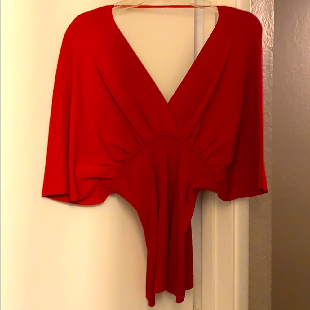 Short sleeve sweater